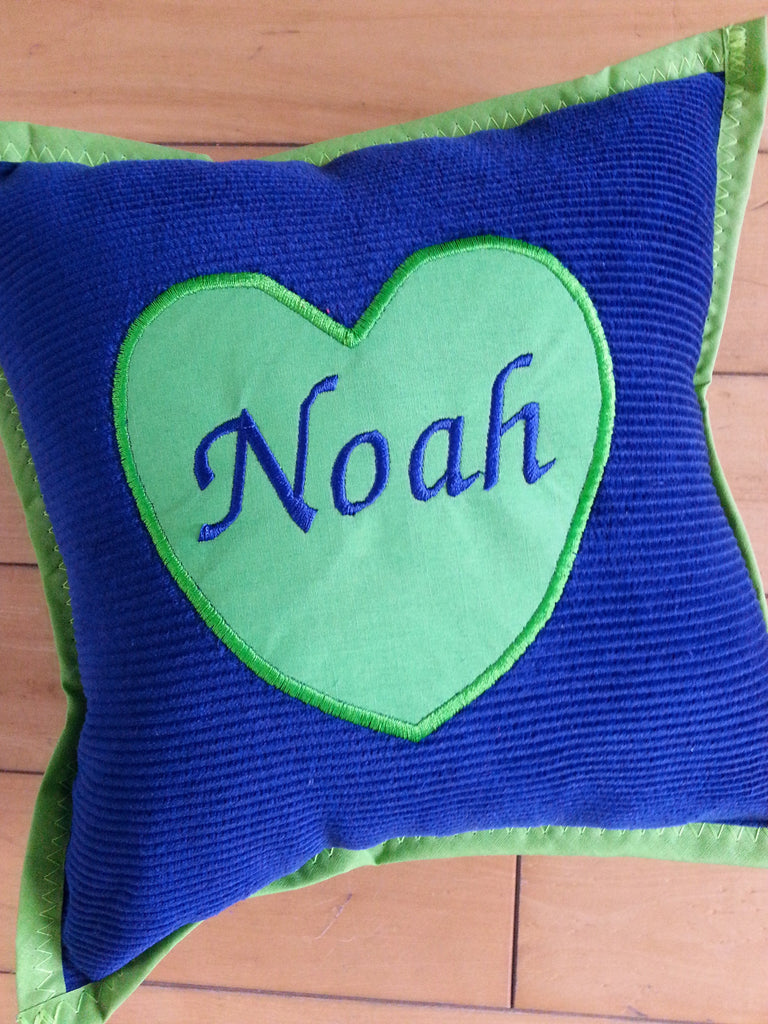 Small Personalised Cushion for Boys