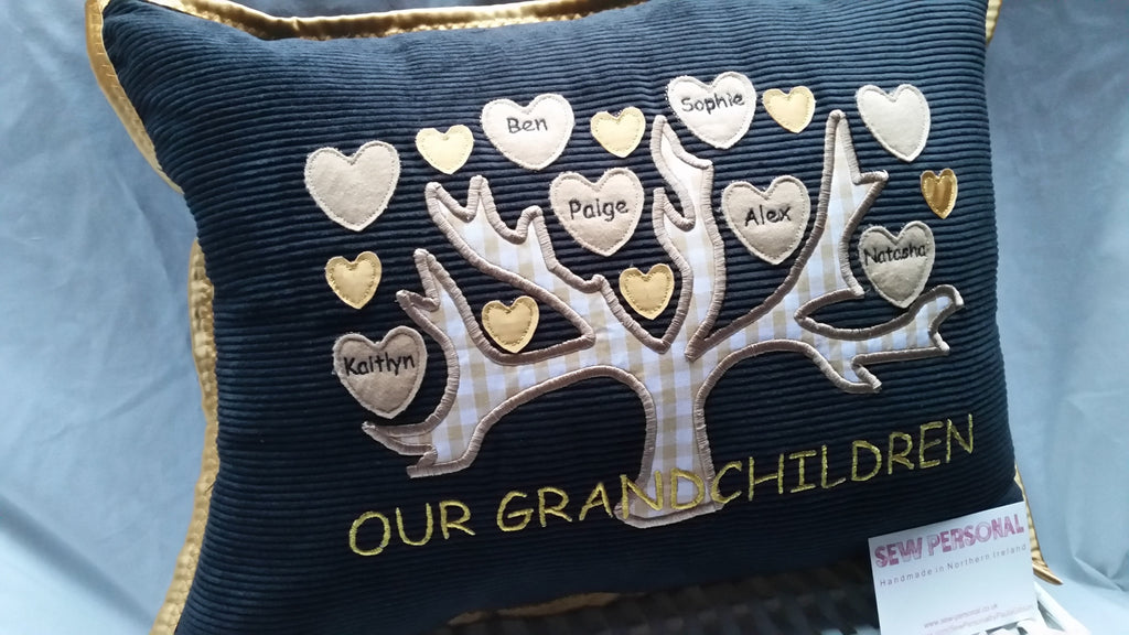 Personalised Family Tree Cushion
